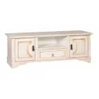 Stenda TV në dru të rimeso me finitura të ndryshme Prodhuar në Itali - Purusha Viadurini