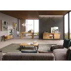 Stenda televizive me dru lisi dhe metal me nyje Prodhuar në Itali - Jennifer Viadurini