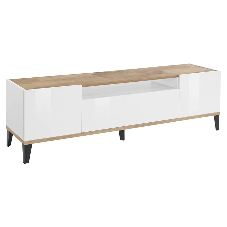 Televizor celular në Melamine 2 Dhoma dhe 1 Sirtar Prodhuar në Itali - Florentino Viadurini