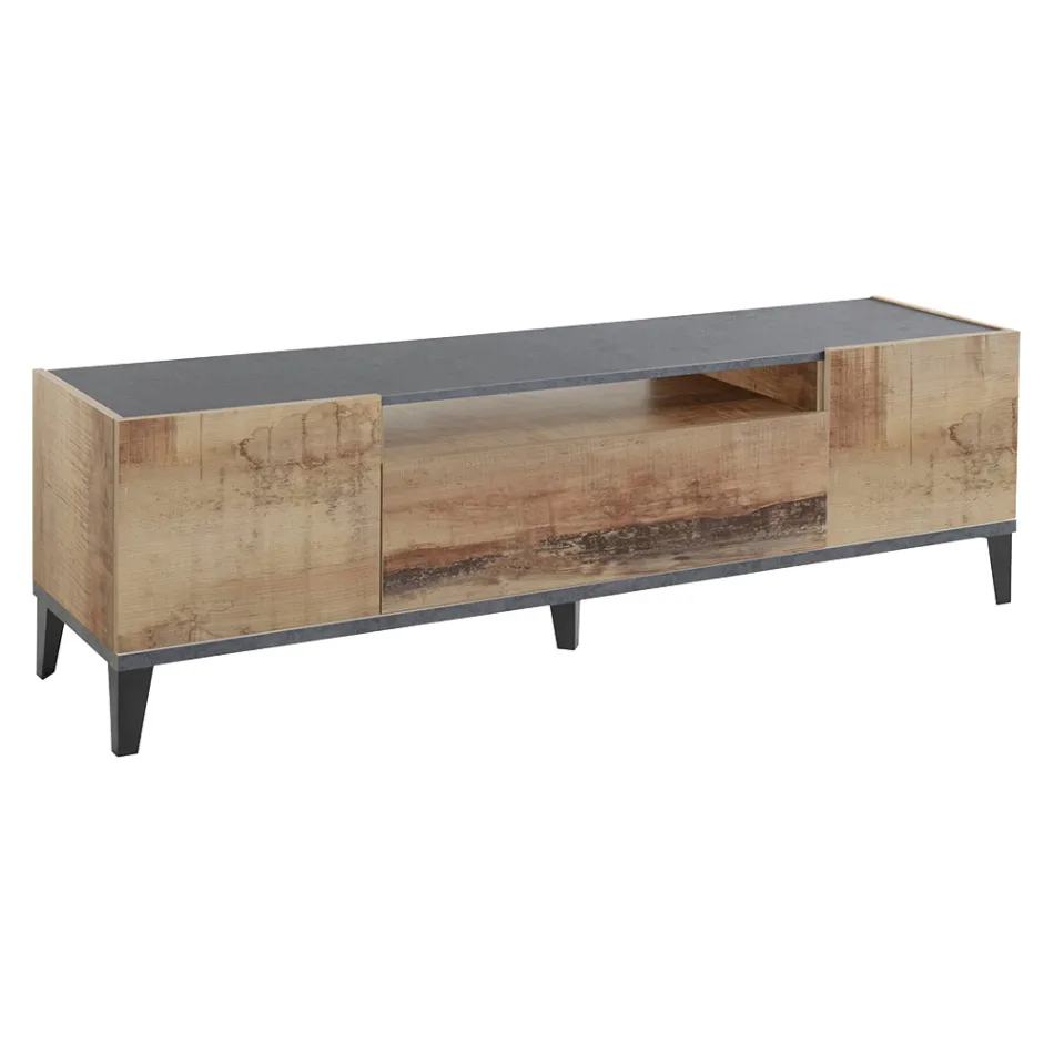 Televizor celular në Melamine 2 Dhoma dhe 1 Sirtar Prodhuar në Itali - Florentino Viadurini