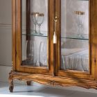 Kabineti ekspozues i dhomës së ndenjes në dru Bassano Arre Prodhuar në Itali - Ronald Viadurini