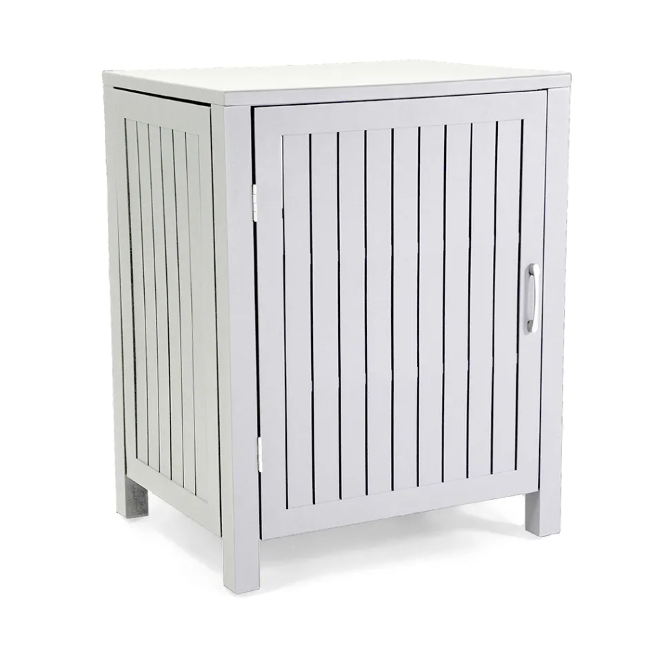 Dollap i Jashtëm prej Alumini me 1 Derë në Finitura të Ndryshme - Hotel Viadurini