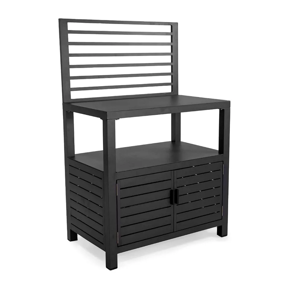 Kabineti i Jashtëm prej Alumini me 2 Dyer - Kamera Viadurini