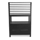 Dollap alumini te jashtem me 2 dyer - kamera Viadurini