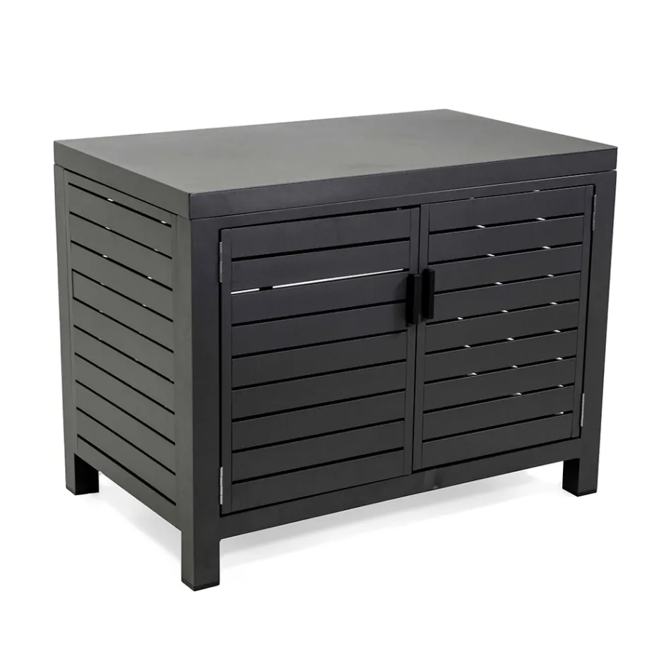 Kabineti i jashtëm në alumin me dekorime të ndryshme - Kamera Viadurini