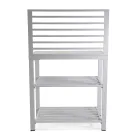 Dollap alumini për ambiente të jashtme në madhësi të ndryshme - Kamera Viadurini