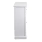 Kabineti i brendshem i punuar me dru me 2 dyer dhe 2 sirtare - Meduse Viadurini