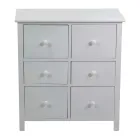 Dollap i Brendshëm prej Druri me 6 Sirtarë - Kandil deti Viadurini