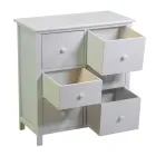 Dollap i Brendshëm prej Druri me 6 Sirtarë - Kandil deti Viadurini