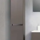 Mobilje për banjë të pezulluara në Mdf Lacquered Made in Italy - Becky Viadurini