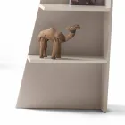 Shtëpia ime e shtëpisë Esquina e librave të qosheve MDF lacquered H220cm e bërë në Itali Viadurini