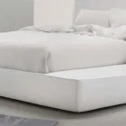 Shtrati i dyfishtë prej lëkure i mbushur me dy dhoma ime në Long Island, i bërë në Itali Viadurini