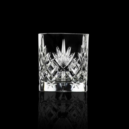Gota me koktej të ulët me gomë të modës së vjetër 12 copë kristal - kantabile Viadurini