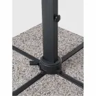 Ombrellë e jashtme 4x4 në poliestër dhe dritë gri në dritë - Daniel Viadurini