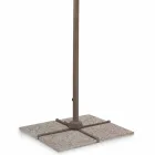 3x4 Çadër Kopshti në Poliester me Strukturë Alumini - Teksas Viadurini