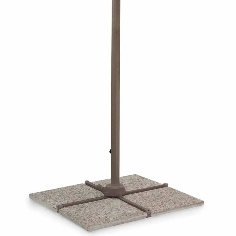 3x4 Çadër Kopshti në Poliester me Strukturë Alumini - Teksas Viadurini