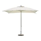 Ombrellë kopshti me pëlhurë me ngjyra dhe strukturë alumini - Norbert Viadurini