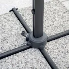 Çadër poliesteri me dorezë dhe shkop anësor - Nexa Viadurini