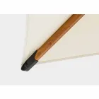 3x3 Çadër e Jashtme në Alumini me Pëlhurë Poliester Beige - Leano Viadurini