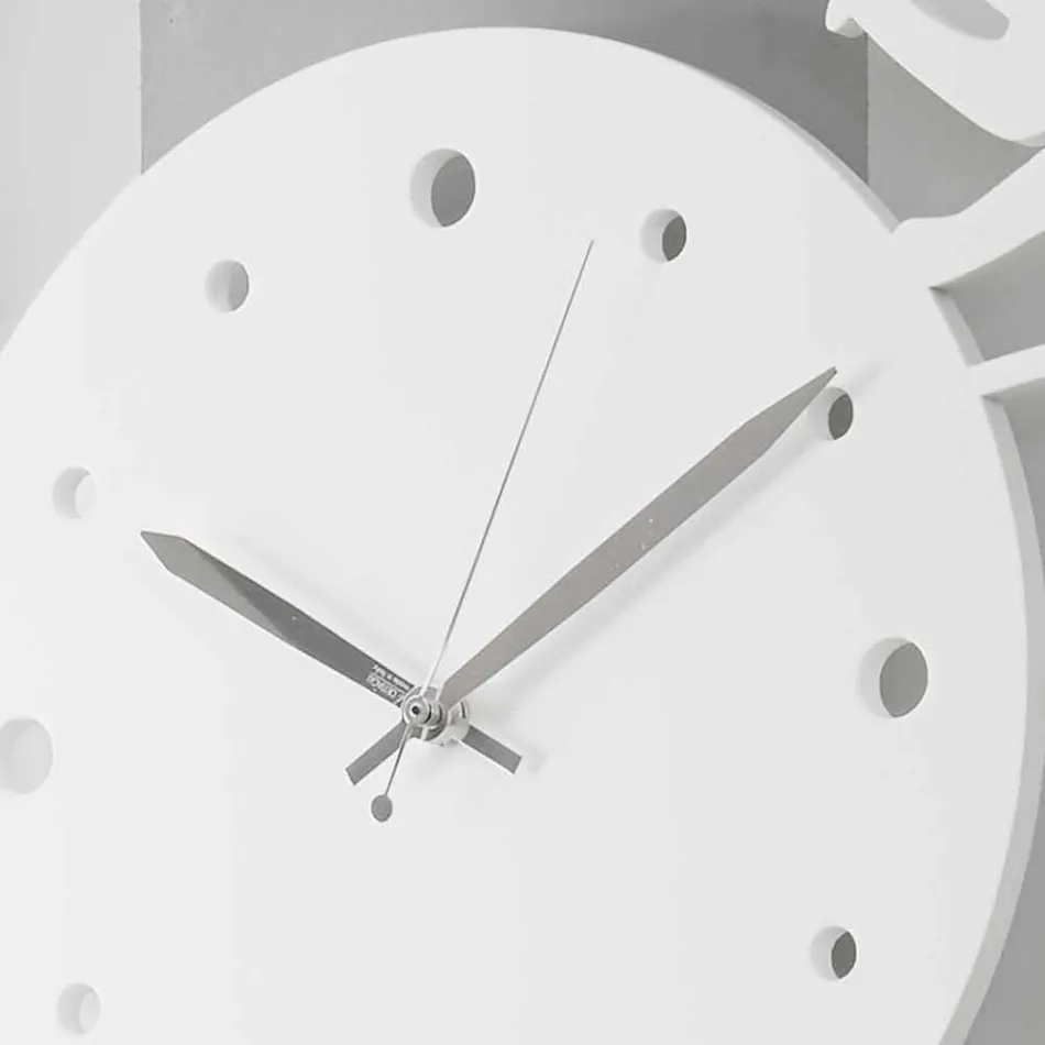 Ora e mureve të dekoruara me ngjyra të rrumbullakëta të mëdha moderne - Cat Viadurini