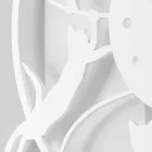 Ora e mureve të dekoruara me ngjyra të rrumbullakëta të mëdha moderne - Cat Viadurini