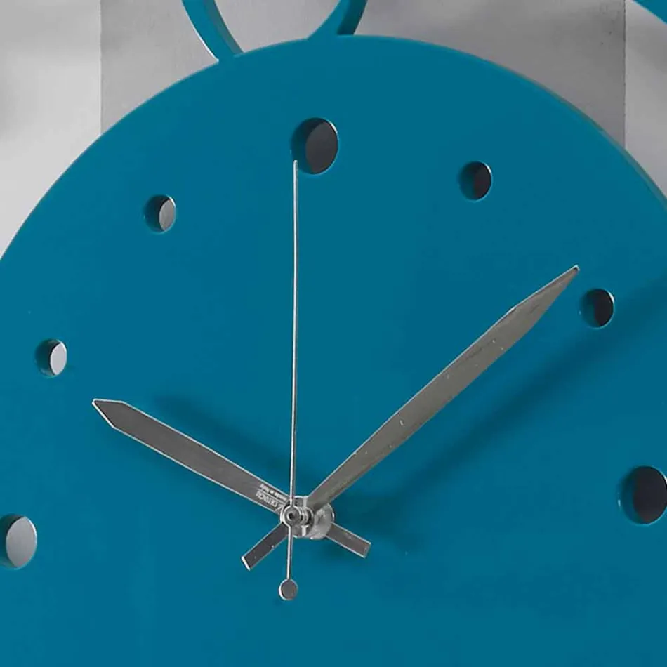 Ora e murit prej druri të rrumbullakët me ngjyra të mëdha moderne - Infondoalmar Viadurini