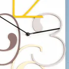 Ora e murit me ngjyra dhe ngjyra e bardhë Druri drejtkëndor Moderne - Matematikë Viadurini