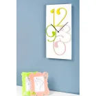 Ora e murit me ngjyra dhe ngjyra e bardhë Druri drejtkëndor Moderne - Matematikë Viadurini