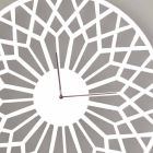 Ora me mure të mëdha dhe moderne të projektimit në dru të rrumbullakët - Dandalo Viadurini