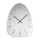 Orë muri prej qelqi me pasqyrë Claudia me numra të gdhendur me lazer Viadurini