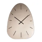 Orë muri prej qelqi me pasqyrë Claudia me numra të gdhendur me lazer Viadurini