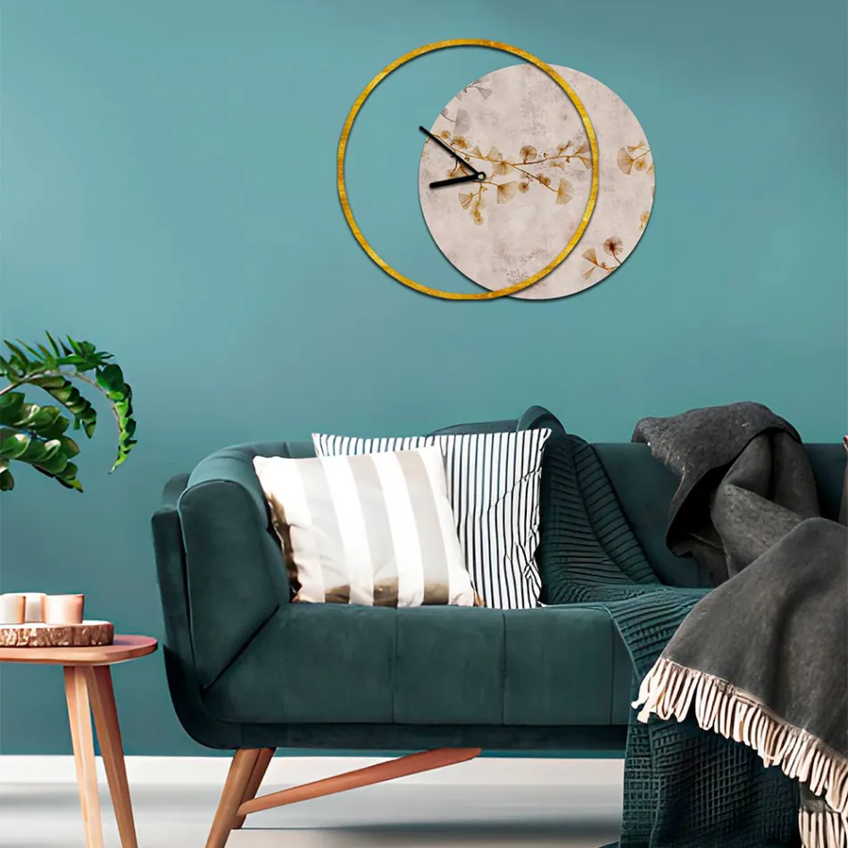 Orë me panel druri dhe të stampuar Prodhuar në Itali - Malawi Viadurini