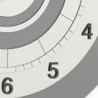 Orë muri PVC me nuanca të ndryshme ngjyrash Prodhuar në Itali - Flux Viadurini