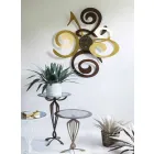 Dizajnimi i Orës së Murit në Hekuri me Ngjyra Made në Itali - Fiordaliso Viadurini