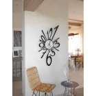 Ora e Zezë ose Dizajni i Aluminit Dizajni i murit i bërë në Itali - Oqean Viadurini