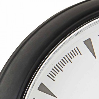 Diametri i orës së murit 50 cm në lëvizje çeliku dhe qelqi - Severio