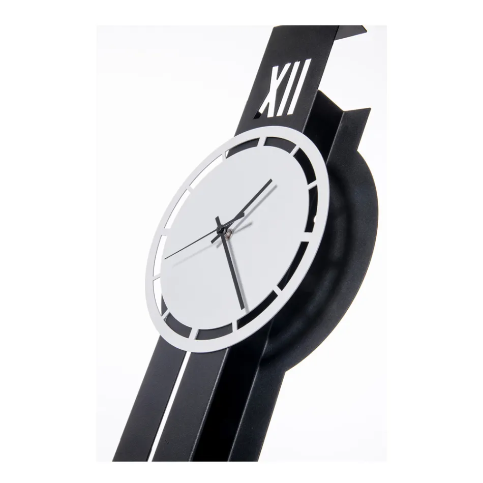 Orë muri hekuri me lavjerrës Prodhuar në Itali - Tingull Viadurini