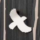 Orë muri prej druri me dekorime tre-dimensionale të dizajnit - Forrest Viadurini