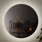 Orë Muri prej Qelqi me Akrepa prej Tunxhi Sateni - Radia Viadurini