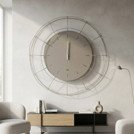 Orë Moderne Muri Adalgiso në Çelik me Ngjyrë e Prodhuar në Itali Viadurini