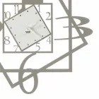 Projektim Gjeometrik Orë Muri Moderne Hekuri Prodhuar në Itali - Procida Viadurini