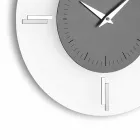 Orë muri e rrumbullakët në metakrilat dhe alumin të prodhuar në Itali - Siri Viadurini