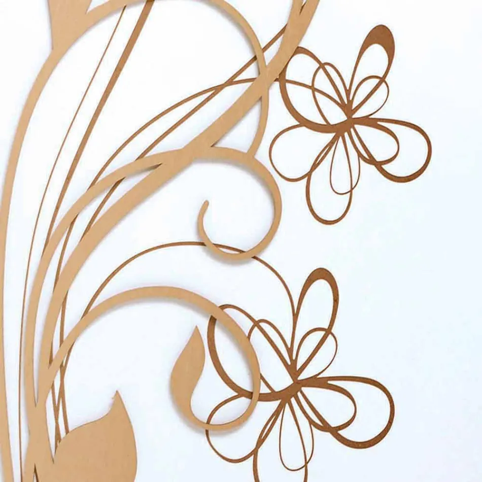 Ora e Madhe në Sheshin e Madh në Dru të Bardhë me Lule - Florello Viadurini