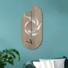 Orë druri me stampim heron Prodhuar në Itali - Palau Viadurini