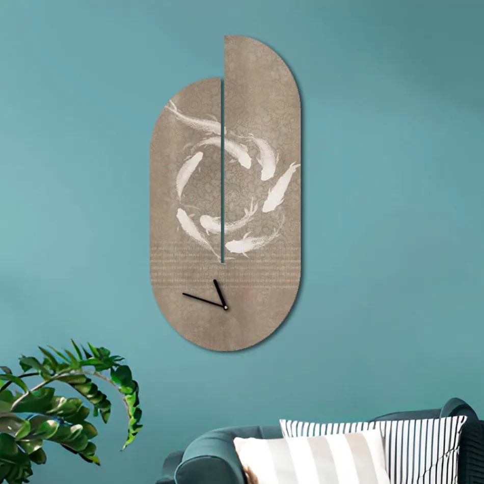 Orë druri me stampim heron Prodhuar në Itali - Palau Viadurini