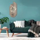 Orë druri me stampim heron Prodhuar në Itali - Palau Viadurini