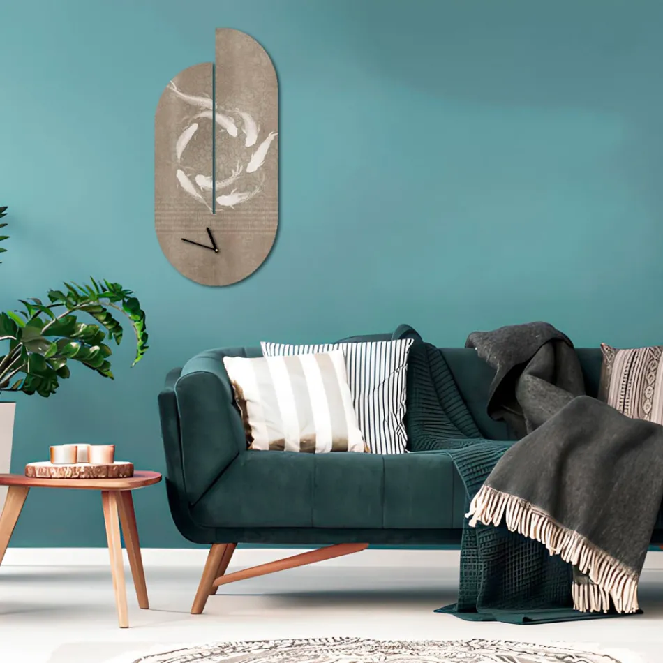 Orë druri me stampim heron Prodhuar në Itali - Palau Viadurini