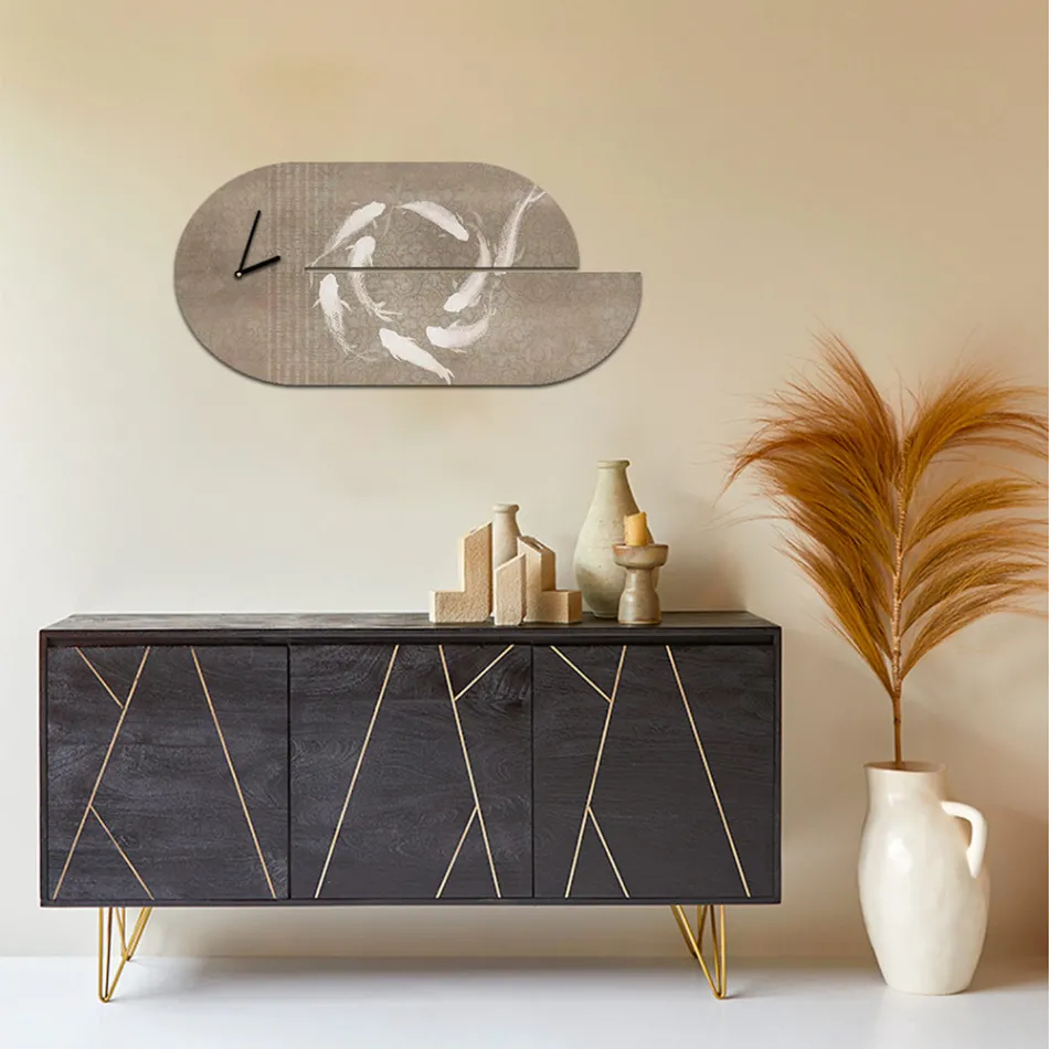 Orë druri me stampim heron Prodhuar në Itali - Palau Viadurini