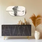 Orë druri me stampim heron Prodhuar në Itali - Palau Viadurini