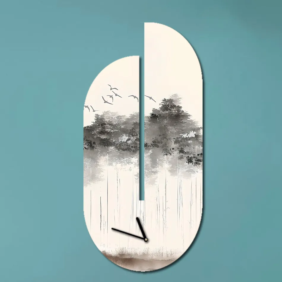 Orë druri me stampim heron Prodhuar në Itali - Palau Viadurini